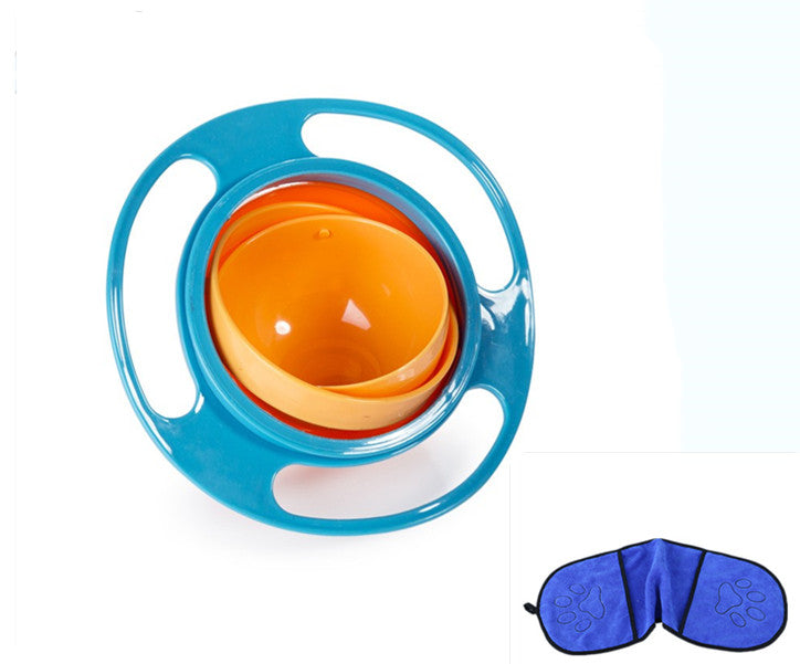 Universal Spill-proof Bowl Dishes 360 degree Rotate