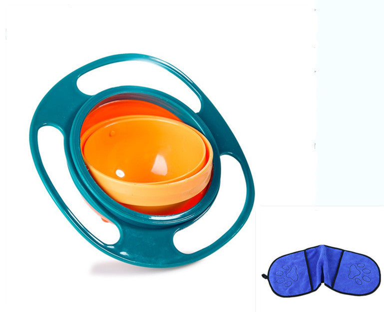 Universal Spill-proof Bowl Dishes 360 degree Rotate