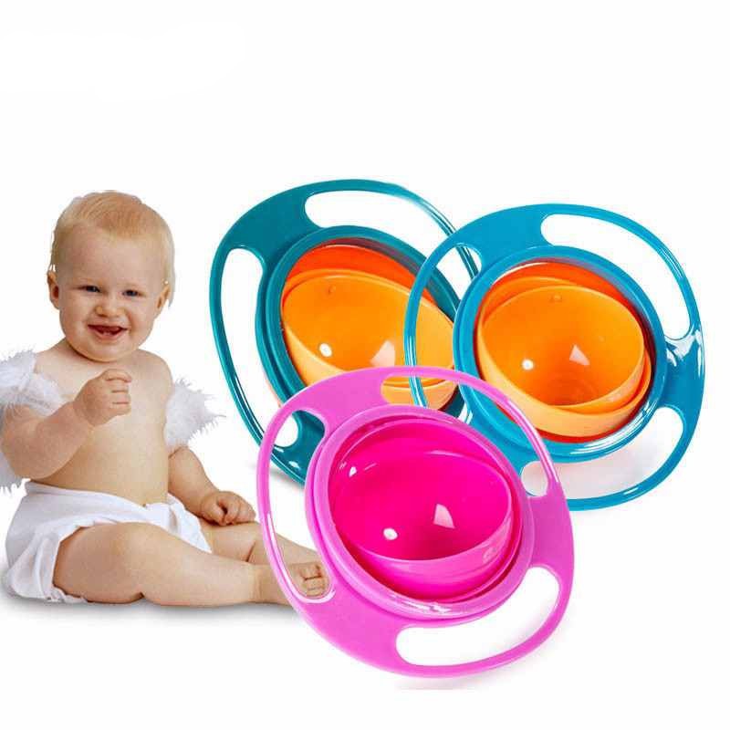 Universal Spill-proof Bowl Dishes 360 degree Rotate