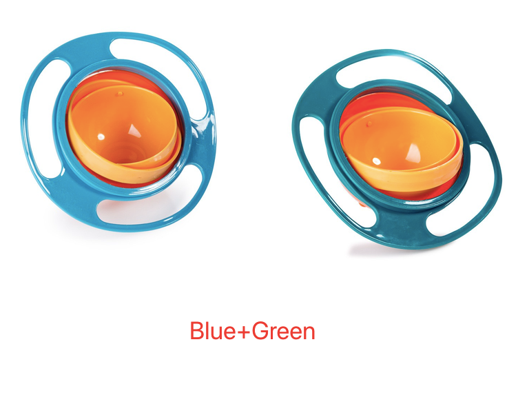 Universal Spill-proof Bowl Dishes 360 degree Rotate
