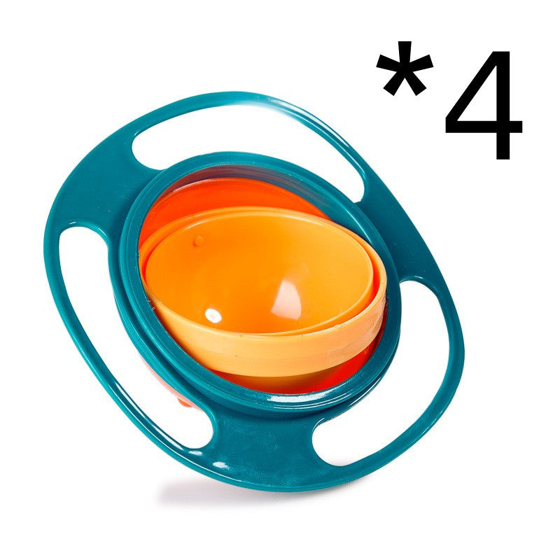 Universal Spill-proof Bowl Dishes 360 degree Rotate