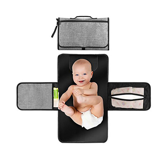 Nappy Changing Mat Waterproof Diaper Baby Changing Kit for Home Travel Outside